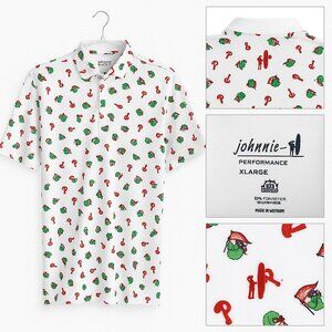 johnnie-O Philadelphia Phillies Polo Shirt Men’s Size XL | NWT Phanatic